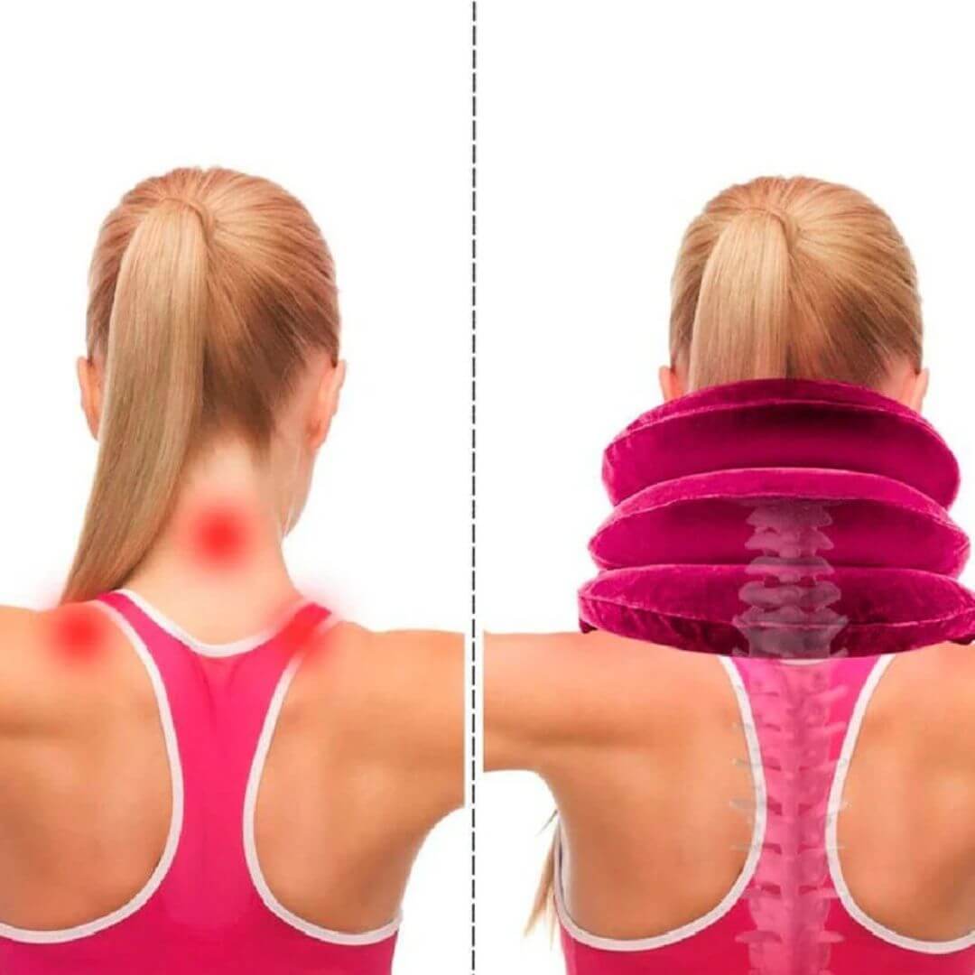 AirNeck Pro™ - Tracción Cervical con Bomba de Aire