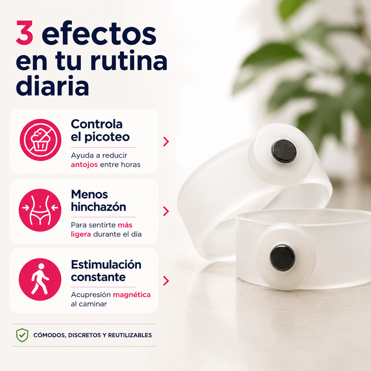 Anillos Magnéticos Aceleradores del Metabolismo - MagFit™